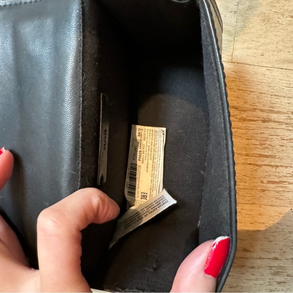 Mango Mini Black Crocodile Purse - Picture 3 of 6